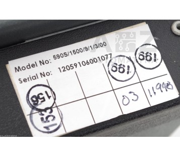 EUROTHERM 590 DIGITAL SERIES 590S/1500/9/1/3/00   590S150091300