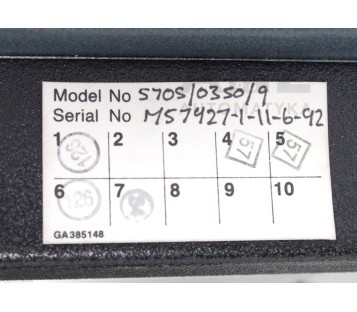 EUROTHERM 590 DIGITAL SERIES 590S/1500/9/1/3/00   590S150091300