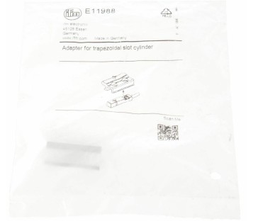 IFM E11988 Mounting adapter for trapezoidal slot cylinders ! NEW ! 