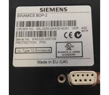 SIEMENS BOP-2 6SL3255-0AA00-4CA1