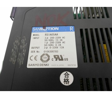 SANYO SANMOTION RS1A05AA NOK