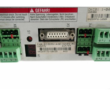 INDRAMAT DKC01.1-040-7-FW FWA-ECODRV-ASE-02VRS-MS