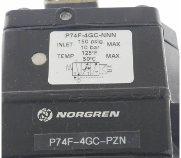 NORGREN P74F-4GC-NNN P74FF4GCNNN