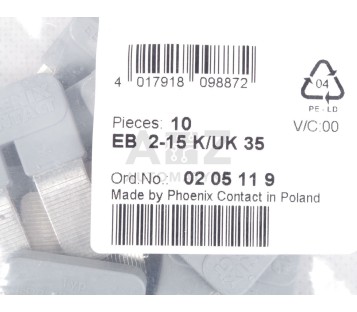 PHOENIX CONTACT EB 2-15 K/UK 35 EB215KUK35 0205119 Insertion bridge!10PCS! NEW !