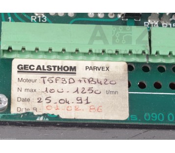 ALSTHOM PARVEX SD/CC SERVODRIVE 3 SERIE  140/10/20 1401020 23389