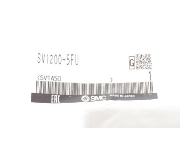 SMC SV1200-5FU SV12005FU ! NEW ! 