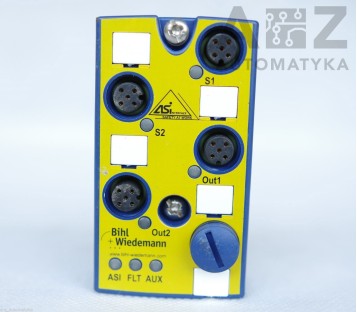  BIHL + WIEDEMANN: AS-i Safety Input Module M12 IP67  BW2284  12941