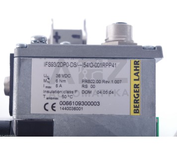 BERGER LAHR IFS93/2DP0-DS/---I54/O-001RPP41   IFS932DP0DSI54O001RPP41  006610930