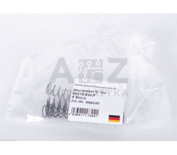 SCHRAUBENVERTRIEB DRUCKFEDER D-183 66x10,8x0,8mm 889240 ! 5PCS ! New !  Compress