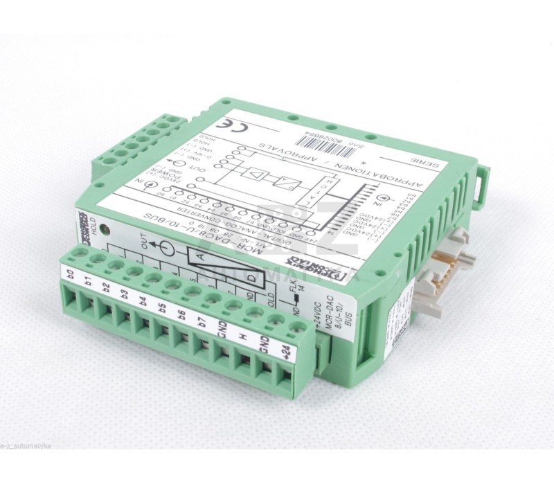 PHOENIX CONTACT 2808190 MCR-DAC8/U-10-BUS ANALOG CONWERTER 