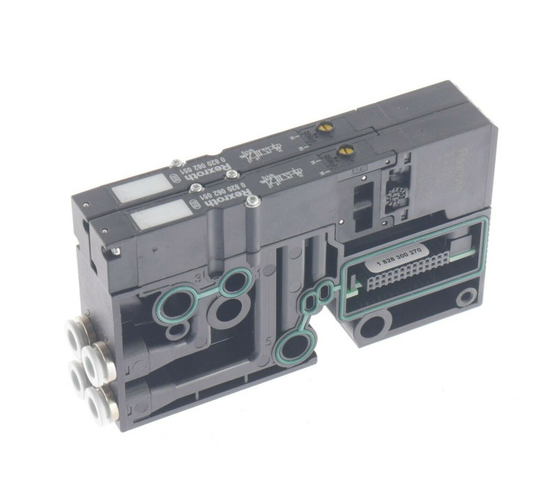 REXROTH 0 820 062 051 0820062051 2PCS + BASE UNIT SOLENOID VALVE 