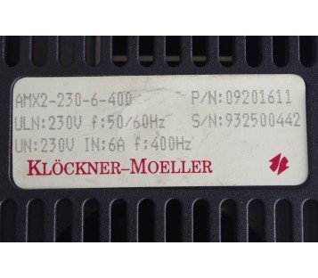 MOELLER AMPACT  AMX2-230-6-400 AMX22306400  09201611