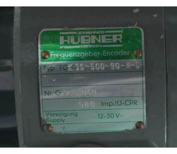 HUBNER FG4-3S-500-90-N-D FG43S50090ND G 338040