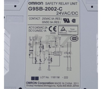 OMRON G9SB-2002-C G9SB2002C  23X14M 