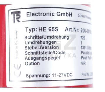 TR ELECTRONIC HE 65S HE65S 206-00162 20600162  ! NEW ! 