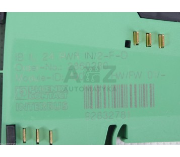 PHOENIX CONTACT INTERBUS IB IL 24 PWP IN/2-F-D IBIL24PWPIN2FD 2860280
