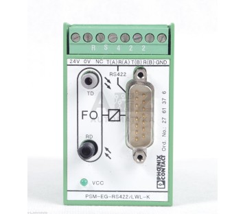 PHOENIX CONTACT PSM-EG-RS422/LWL-K  PSMEGRS422LWLK 2761376