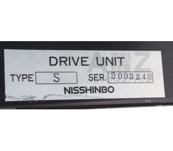 NISSHINBO DRIVE UNIT TYPE S
