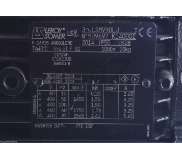 LS LEROY SOMER LSMV90LU F-16915 F16915 ! NEW !