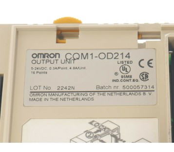 OMRON CQM1-OD214 CQM1OD214 OUTPUT UNIT