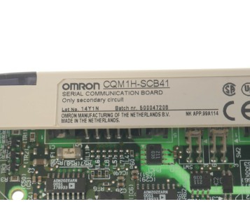 OMRON SCB41 CQM1H-SCB41  CQM1HSCB41 SERIAL COMMUNICATION BOARD 