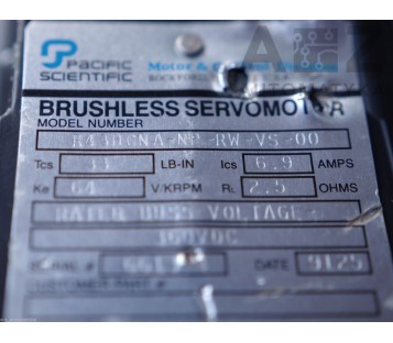 PACIFIC SCIENTIFIC SERVOMOTOR R43HCNA-NP-RW-VS-00  ( R43HCNANPRWVS00 )