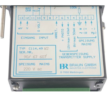 BRAUN C114.49 W2 C11449W2 