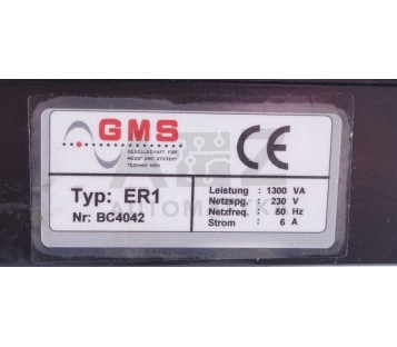 GMS ER1 BC4042 controller for linear vibroconveyors and vibratory feeders 1300VA