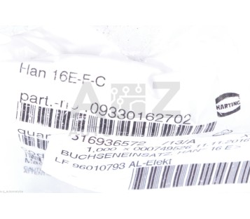 HARTING HAN 16E-F-C  HAN16E-F-C  HAN16EFC  09330162702  ! NEW !