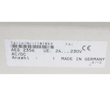 SCHMERSAL AES 2356 1181683  AES2356 ! NEW ! 