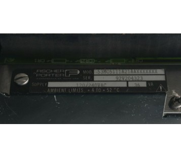 FISCHER PORTER 53MC5111A21AAXXXXXXX 53MC5000 Process Control Station