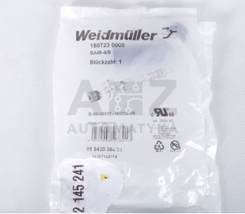 WEIDMULLER SAIB-4/9 SAIB49 1807230000 ! NEW !