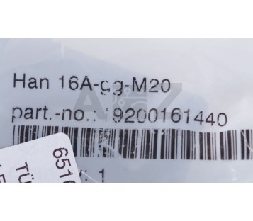 HARTING HAN 16A-GG-M20 HAN16AGGM20 9200161440  ! NEW !