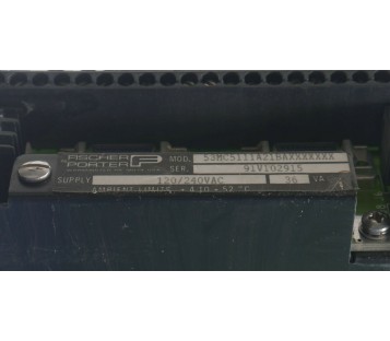 FISCHER PORTER 53MC5111A21BAXXXXXXX 53MC5000 Process Control Station