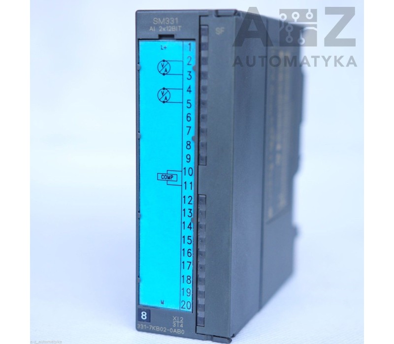 SIEMENS: SM331 AI 2x12Bit  6ES7 331-7KB02-0AB0 ( 6ES73317KB020AB0 )