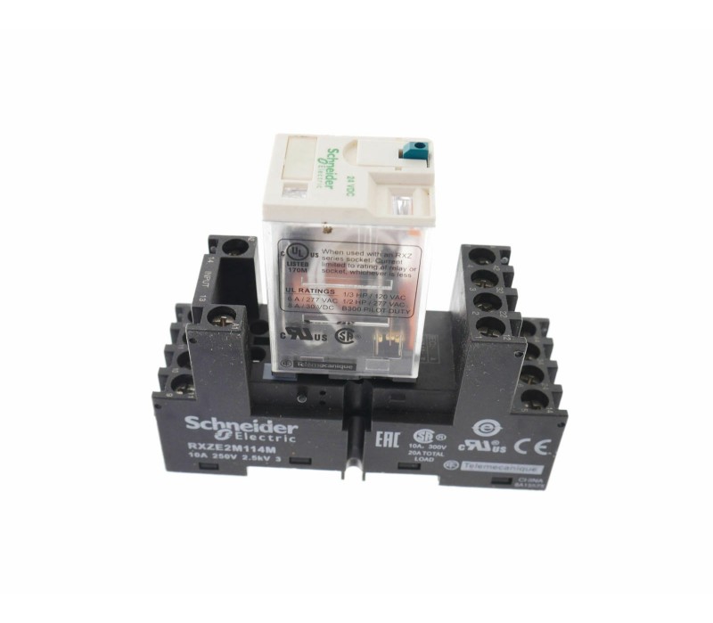 SCHNEIDER RXZE2M114M + RXM4AB2BD