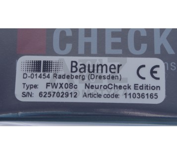 BAUMER FWX08C 11036165 ! NEW !