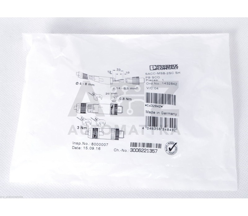 PHOENIX CONTACT SACC-MSB-2SC SH  SACCMSB2SCSH 1432842 Bus system connect ! NEW !