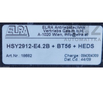 ELRA HSY2912-E4.2B + BT56 + HEDS  18682