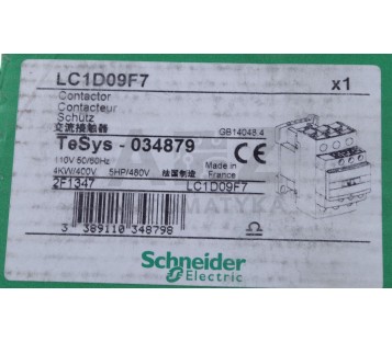 SCHNEIDER LC1D09F7   ! NEW !
