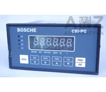 BOSCHE: CSI-PC 4-WIRE 0-25mV 3xDI 4xDO AO: 4-20mA RS485 RS232 