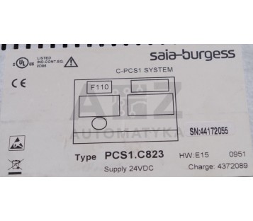SAIA BURGESS PCS1.C823 PCS1C823 