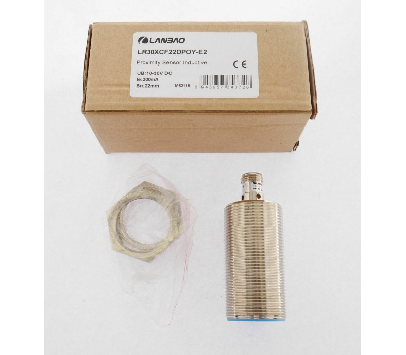 LANBAO LR30XCF22DPOY-E2 LR30XCF22DPOYE2  M30 SENSOR ! NEW !