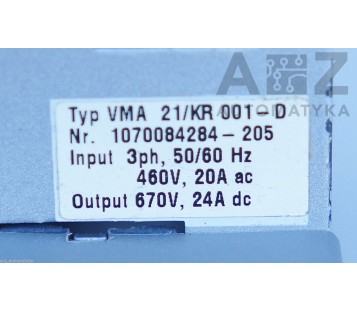 BOSCH VMA 21/KR 001-D (  VMA21/KR001-D  VMA-21/KR-001-D )  1070084284-205