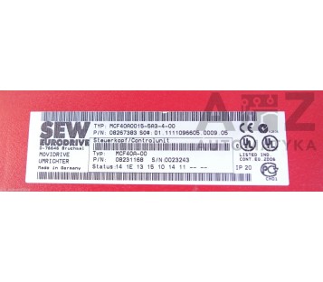 SEW EURODRIVE MCF40A0015-5A3-4-00 ( MCF40A00155A3400 ) 082667383 MDX60A0015