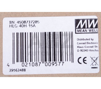 MEAN WELL HLG-40H-15A  HLG40H15A  ! NEW !