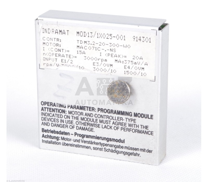 INDRAMAT MOD 13/1X025-001 ( MOD13/1X025-001 )