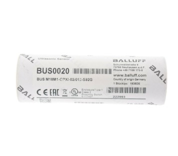 BALLUFF BUS0020 BUS M18M1-CPXI-02/015-S92G BUSM18M1CPXI02015S92G  ! NEW ! 