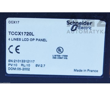 TELEMECANIQUE MODICON CCX17 TCCX1720L 