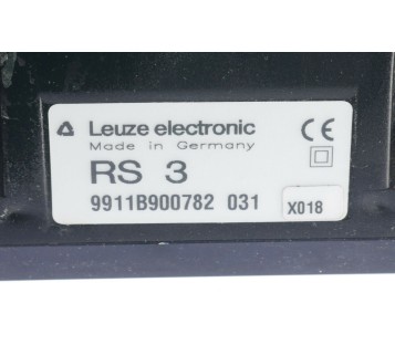 LEUZE RS 3 RS3 ROTOSCAN 9911B900782 031